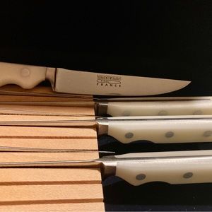 New French Knives (10) in French Oak Box Closet Clear Out 🧹